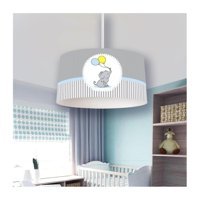 Bby Home & Desıgn Orfeo Tekli Gri Sarkıt Modern Kumaş Salon-Oturma Odası Avize
