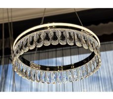 Dorbien Ar-6102-2K Tekli Bej Dobrien Modern Alüminyum Salon-Oturma Odası Avize