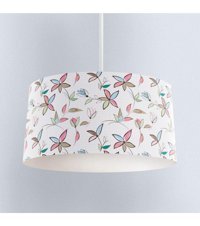 Bambaşka Moda Bmav-015 Tekli Çok Renkli Şapkalı Modern Kumaş Bebek-Çocuk Odası Avize