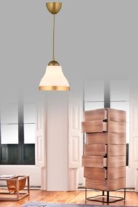 Modelight 2'li Beyaz Modern Plastik Antre-Hol Avize