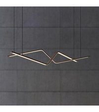 Viesteknoloji Tekli Beyaz Sarkıt Modern Alüminyum Banyo Avize