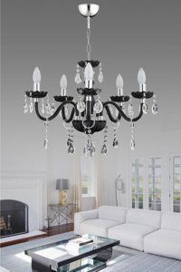 Homing Tekli Beyaz Pasta Modern Kumaş Salon-Oturma Odası Avize