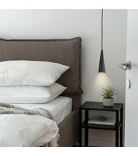 Tavcam 6'lı Beyaz Modern Cam Salon Avize