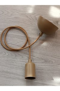 Mutlu 6'lı Kırmızı Sarkıt Modern Cam Salon-Oturma Odası Avize
