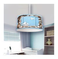 Bby Home & Desıgn Pudra Tekli Bej Sarkıt Modern Kumaş Salon-Oturma Odası Avize