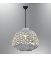 Triolux Tr3A085 Tekli Siyah Metal Modern Alüminyum Salon-Oturma Odası Avize