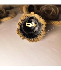 Talia Home Tekli Kırmızı Sarkıt Modern Kumaş Bebek-Çocuk Odası Avize