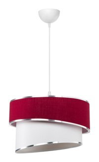 Luna Lighting 3106-1A-1 Marmara Tekli Beyaz Boru Modern Metal Salon-Oturma Odası Avize