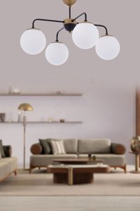 Sanctum 2'li Mavi Sarkıt Modern Alüminyum Antre-Hol Avize