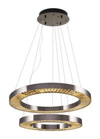 Nzl Lighting Gürz 4'lü Altın Cam Modern Cam Salon-Oturma Odası Avize