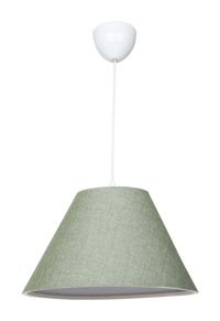 Luna Lighting 3965-1A-01 Vito Tekli Beyaz Desenli Modern Metal Salon-Oturma Odası Avize