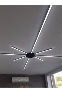 Özcan Aydınlatma 3434-1A-16 Tekli Gri Küre Modern Cam Salon-Oturma Odası Avize