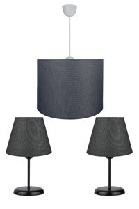 Etsylight Dora 4'lü Sarkıt Modern Metal Salon-Oturma Odası Avize