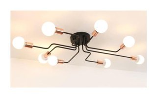 Rosalınd Tekli Mavi Ahşap Modern Lazer Kesim Bebek-Çocuk Odası Avize