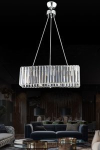 Homing Ayd-3320 Tekli Çok Renkli Rattan Modern Hasır Salon-Oturma Odası Avize