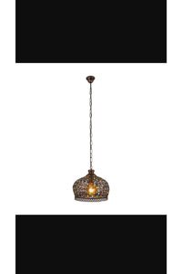 Dorbien Av-6166-3Bkr Tekli Metalik Sarkıt Modern Alüminyum Salon-Oturma Odası Avize