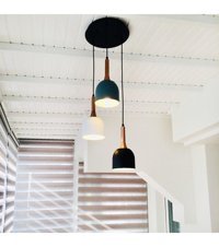 Osc Home Aydınlatma Tasarım Tekli Bej Modern Alüminyum Salon-Oturma Odası Avize