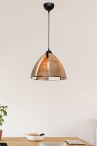 Luna Lighting Tekli Kırmızı Sarkıt Modern Metal Salon-Oturma Odası Avize
