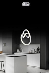 Homing Tekli Kahverengi Plastik Modern Plastik Salon-Oturma Odası Avize