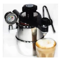 Bellman CX-25P 230 W Paslanmaz Çelik Tezgah Üstü Kapsülsüz Taşınabilir Mini Espresso Makinesi Gümüş