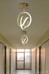 Bundera Bisiklet 2'li Siyah Sarkıt Modern Metal Salon-Oturma Odası Avize