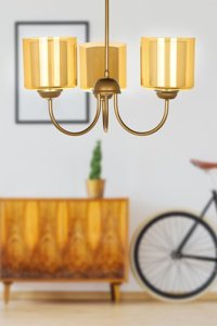 Begüsa Tekli Çok Renkli Modern Hasır Salon Avize