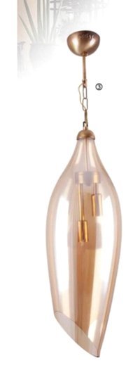 Retro Home Design 2'li Kahverengi Sarkıt Modern Metal Salon-Oturma Odası Avize