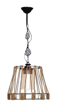 Özcan Aydınlatma 5027-3A-28 3'lü Çok Renkli Şapkalı Modern Metal Salon-Oturma Odası Avize
