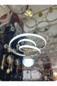 Tt Aydınlatma Tt300-4 Kr 4'lü Bej Ledli Modern Alüminyum Salon-Oturma Odası Avize