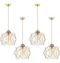 Perateknoloji 10'lu Gri Çubuklu Modern Alüminyum Salon-Oturma Odası Avize
