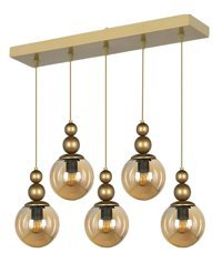 Nisaluce Bodrum Tekli Beyaz Ledli Modern Alüminyum Salon-Oturma Odası Avize