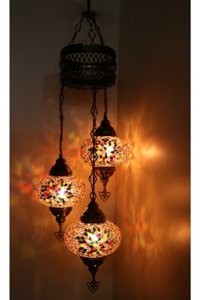 Sanctum 3'lü Gri Sarkıt Modern Alüminyum Salon-Oturma Odası Avize
