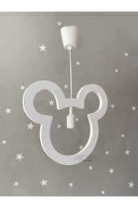 Homing Ayd-3658 Tekli Yeşil Pasta Modern Kumaş Salon-Oturma Odası Avize