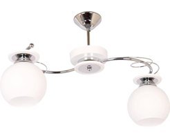 Mbois Tekli Gri Ledli Modern Plastik Salon-Oturma Odası Avize