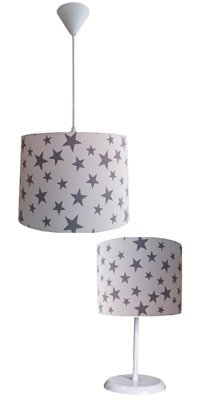 Naturel Lighting Tekli Pembe Modern Halat Salon-Oturma Odası Avize