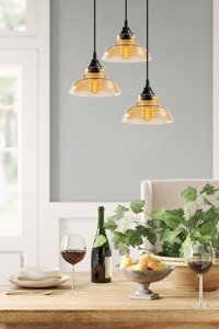Mekta Home Mktca 003 Tekli Çok Renkli Sarkıt Modern Kumaş Bebek-Çocuk Odası Avize