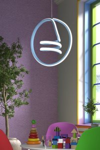 Eglo Rocamar 1 5'li Gümüş Küre Modern Çelik Salon-Oturma Odası Avize