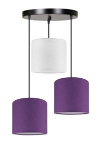 Ladco Aydınlatma M-7106-3-151520 3'lü Siyah Sarkıt Modern Alüminyum Salon-Oturma Odası Avize