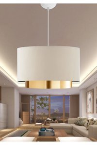 Hegza Lighting Quattro Tekli Beyaz Modern Alüminyum Mutfak Avize
