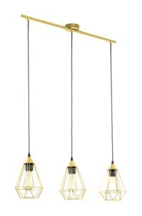 Eglo Dobley Pro Tekli Altın Sarkıt Modern Çelik Salon-Oturma Odası Avize