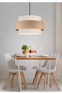Hegza Lighting Arma Tekli Pembe Sarkıt Modern Alüminyum Salon-Oturma Odası Avize