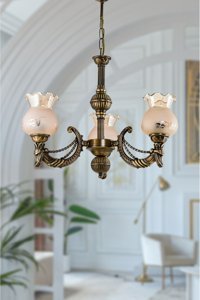 Crystal Palace Tekli Gümüş Sarkıt Modern Cam Salon-Oturma Odası Avize