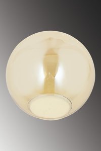 Luz Amarilla 2'li Altın Metal Modern Alüminyum Salon-Oturma Odası Avize