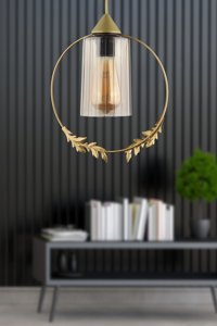 Begüsa 5'li Beyaz Ledli Modern Metal Salon-Oturma Odası Avize