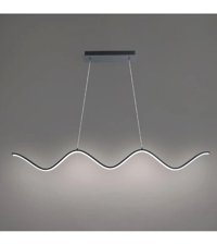 Özcan Aydınlatma 3229-1A-06 Chute Tekli Kırmızı Ledli Modern Metal Salon-Oturma Odası Avize