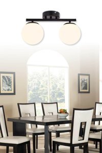 Perateknoloji Wayfair 3'lü Gri Halka Modern Alüminyum Salon-Oturma Odası Avize