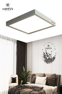 Apliqa Zaki 5'li Bej Ledli Modern Metal Salon-Oturma Odası Avize