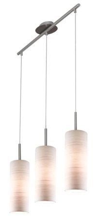 Eglo Duglia Tekli Siyah Silindir Modern Çelik Salon-Oturma Odası Avize