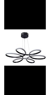 Plugtasarım 5'li Altın Sarkıt Modern Cam Salon-Oturma Odası Avize
