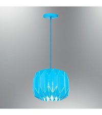 Lightson Tekli Siyah Kumandalı Ledli Modern Metal Salon-Oturma Odası Avize